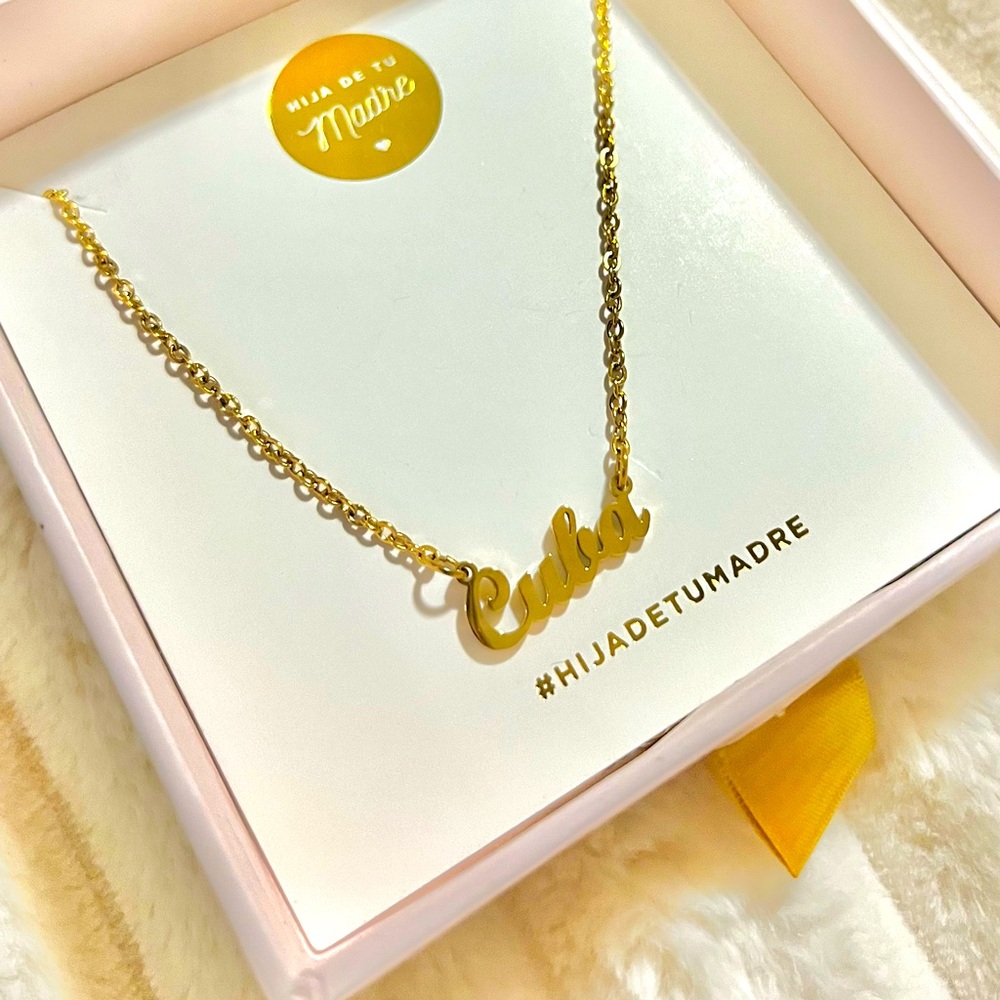 Cuba “Motherland” Necklace